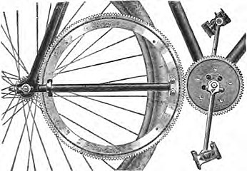 Hildick's chainless bicycle gear (1898)