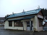 旧駅舎（2006年12月）