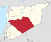 मानचित्र जिसमें होम्स حمص‎ \ Homs हाइलाइटेड है