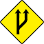 IE road sign W-100.svg