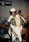 I.K. Dairo, one of the first famous Nigerian musicians