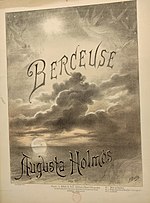 Vignette pour Berceuse (Holmès)