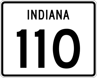 <span class="mw-page-title-main">Indiana State Road 110</span>