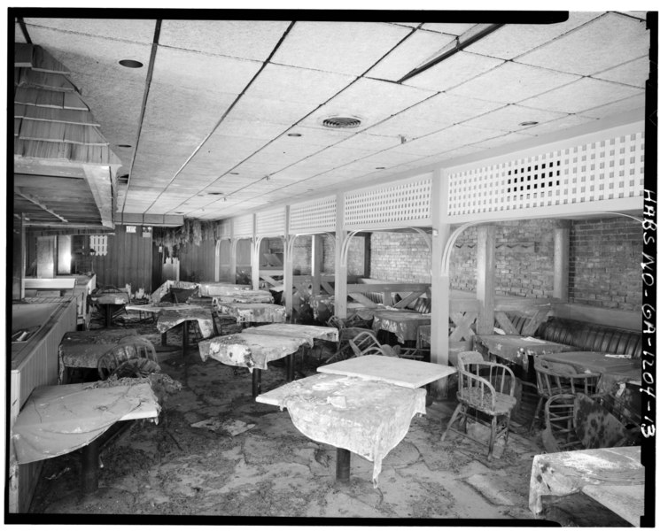 File:Interior of Old Carriage House Restaurant,basement - Atlanta Fixtures Building, 102-106 Pryor Street, Atlanta, Fulton County, GA HABS GA,61-ATLA,9-13.tif