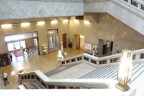 Interior view of stairway hall - Tokyo National Museum - DSC05617.JPG