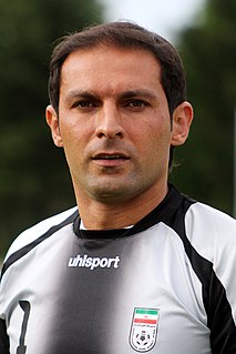 Rahman Ahmadi Iranian goalkeeper