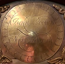 Isacc Doolittle engraved signature from brass clockface.jpg
