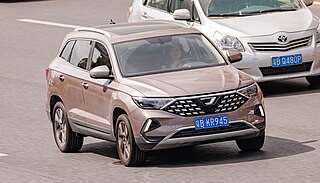<span class="mw-page-title-main">Jetta VS7</span> Chinese-market mid-size crossover SUV