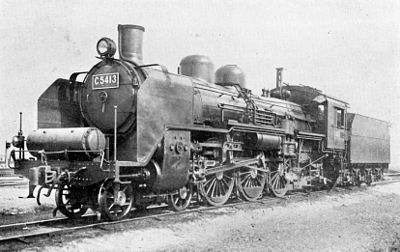 国鉄C54形蒸気機関車
