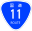 Japanese National Route Sign 0011.svg