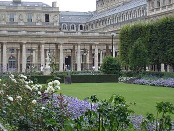 Jardin du Palais-Royal.