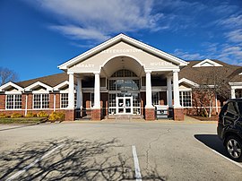 Jeffersontown, KY Library Main Entrance, January 2023.jpg