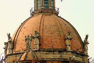 Particolare della cupola.