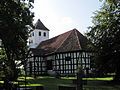 English: Maximilian Kolbe church in Jerutki Polski: Kościół p.w. Św Maksymiliana Kolbe w Jerutkach