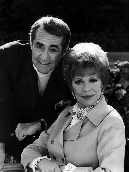 Backus and his wife, Henny, 1969