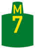 Metropolitan rute M7 perisai