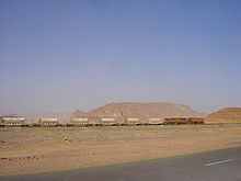 A phosphate train near Ma'an. Jordan train.jpg