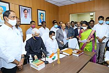 Kavitha took oath as MLC K Kavitha took oath as MLC.jpg