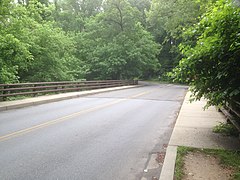 Deck of the Kalmia Bridge