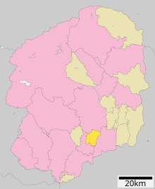 Kaminokawa în prefectura Tochigi Ja.svg