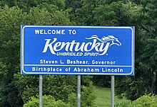 State sign, Interstate 65