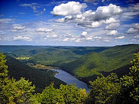 Kettle Creek Eyalet Parkı vista.jpg