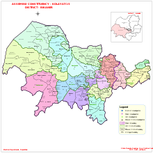 Kolayat Rajasthan Assembly Map.svg