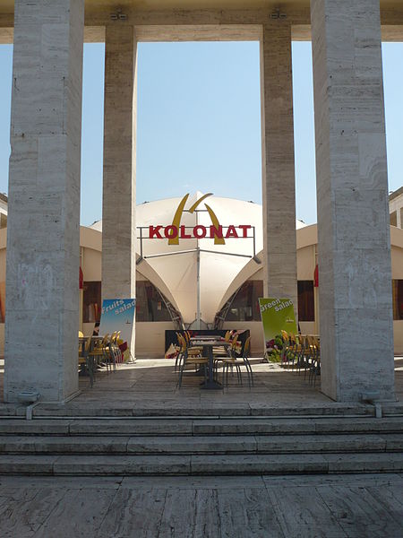 File:Kolonat restaurant in Tirana.JPG