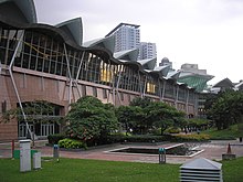 The Kuala Lumpur Convention Centre Kuala Lumpur Convention Centre (northeastern exterior), Kuala Lumpur.jpg