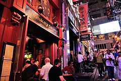 The area is home to many bars catering to expats. LKF Street View01.jpg