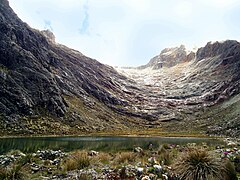 Laguna El Suero de la Sierra Nevada de Mérida.