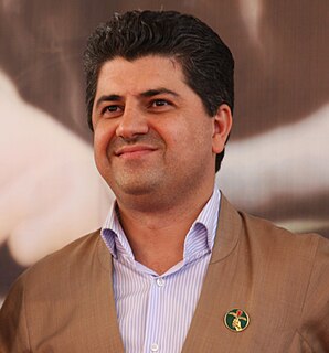 Lahur Talabany incumbent Co-President of the Patriotic Union of Kurdistan