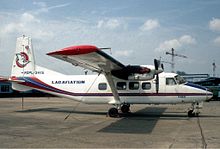 Harbin Y-12 der Lao Aviation