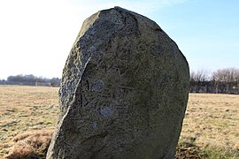 Latin Inscription on the Cat Stane at Edinburgh Airport - geograph.org.uk - 1735742.jpg