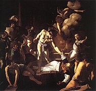 Мученичество апостола Матфея. 1599—1600. Холст, масло. Капелла Контарелли