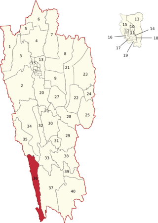 <span class="mw-page-title-main">Tuichawng Assembly constituency</span> Constituency of the Mizoram legislative assembly in India