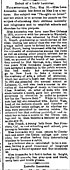 1893 article on Aronsohn The Galveston Daily News (Galveston, Texas), 11 May 1893, Thursday. Page 6.
