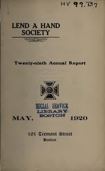 Миниатюра для Файл:Lend a Hand Society Twenty-ninth Annual Report (IA lendhandsocietyt29lend).pdf