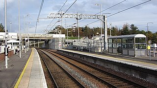 <span class="mw-page-title-main">Livingston North railway station</span> Railway station in West Lothian, Scotland