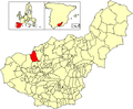 Розташування муніципалітету у провінції Гранада