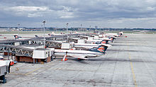 BEA aircraft at Heathrow Terminal 1 in 1971.