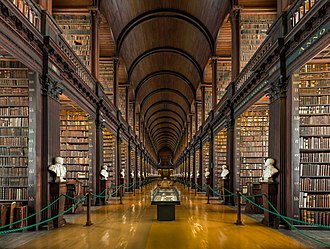 The Old Library at Trinity College Long Room Interior, Trinity College Dublin, Ireland - Diliff.jpg