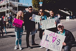Los Angeles Women's March (24935216657).jpg