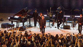 Einaudi in un concerto a Mosca, 12 settembre 2014