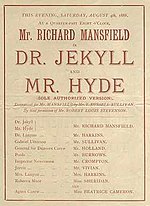 Thumbnail for Dr. Jekyll and Mr. Hyde (1887 play)