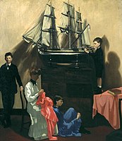 「家族」(1911) テート・ギャラリー 蔵