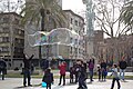 Making giant soap bublles in Barcelona March 2015 (12).JPG
