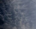 Mammatus clouds