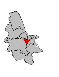 Canton de Saint-Omer-Sud - Carte