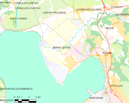 Berre-l'Étang – Mappa